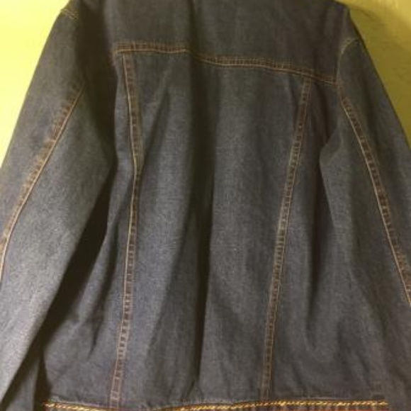 S COLLECTION SIZE 1 X JEAN JACKET  PLUS SIZE JEAN - Picture 6 of 7